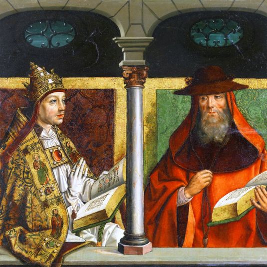 Saint Gregory the Great and Saint Jerome