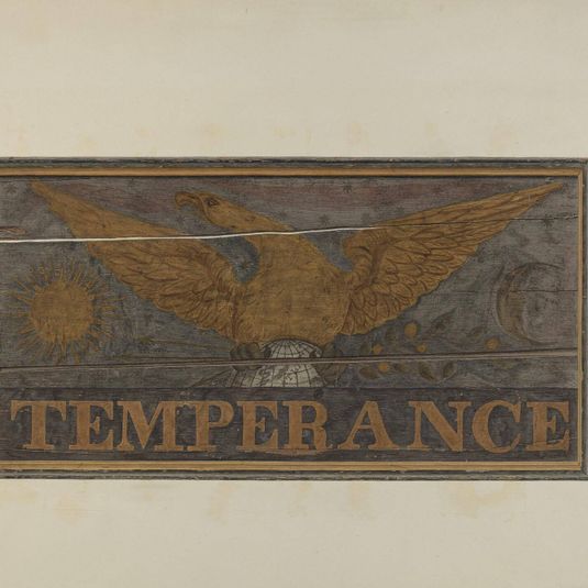 Tavern Sign: "Temperance"