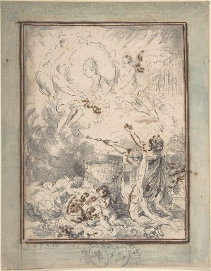 Allegory on the Marriage of the Dauphin and Marie-Antoinette in 1770