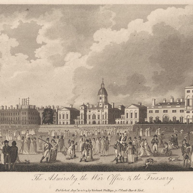 The Admiralty, the War Office, and the Treasury