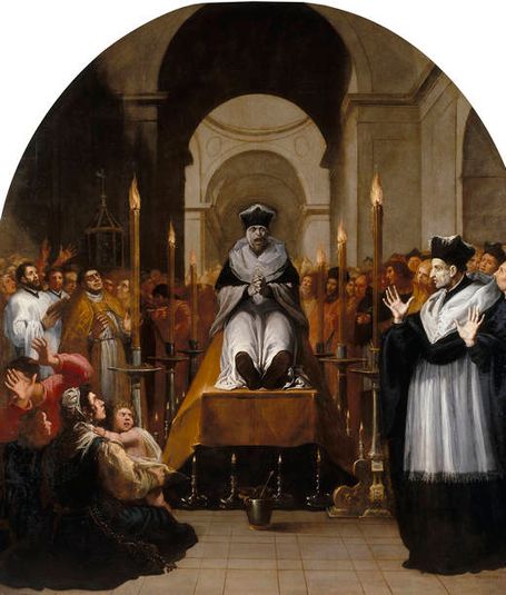 Saint Bruno's Conversion before the Body of Diocrès