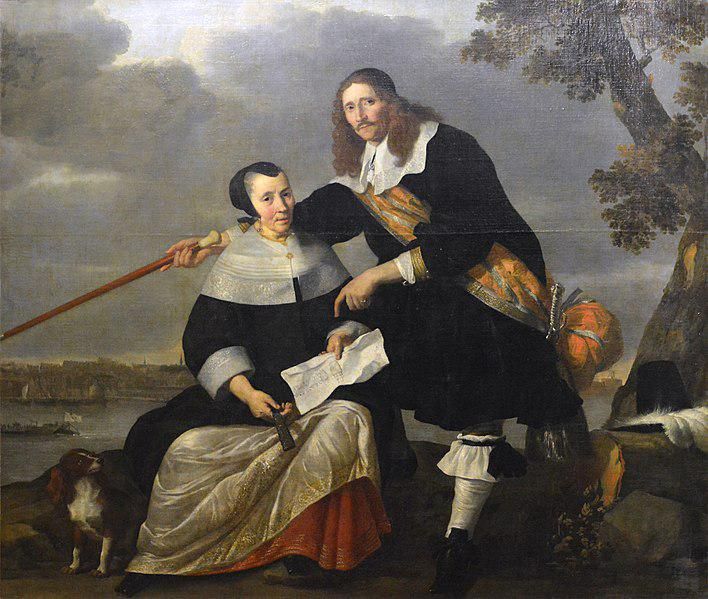 Hendryck Huyck, ingénieur, et sa femme Catherina Brouwers
