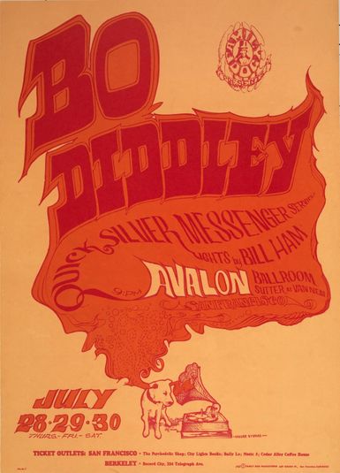 Voice of Music (Bo Diddley, Quicksilver Messenger Service...Avalon Ballroom, San Francisco, California 7/28/67-7/30/67)