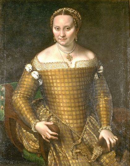Porträt von Bianca Ponzoni Anguissola, Mutter der Künstlerin