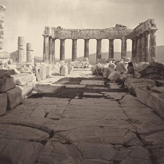 Interior of the Parthenon, Taken from the Western Gate