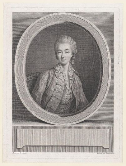Portrait of Madame du Barry, after Drouais
