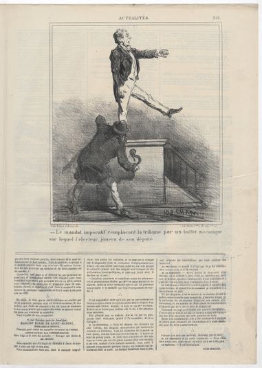 Le Charivari, trente-huitième année, lundi 15 novembre 1869