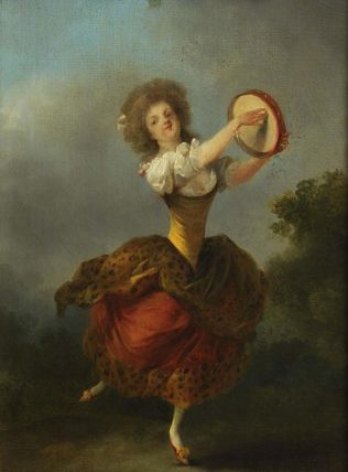 A Dancer with a Tambourine