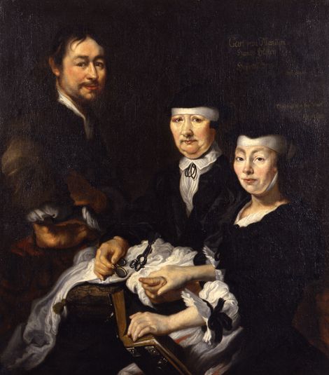 Charles of Mander III, 1609-1670, court painter; Maria Fern, d. 1680, married to Karel van Mander; Cornelia Rooswijk, married to Karel van Mander II, mother of Karel van Mander III