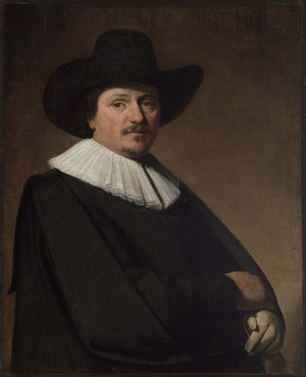 Portrait of a Man in Black