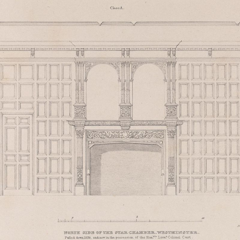 North side of the Star Chamber, Westminster