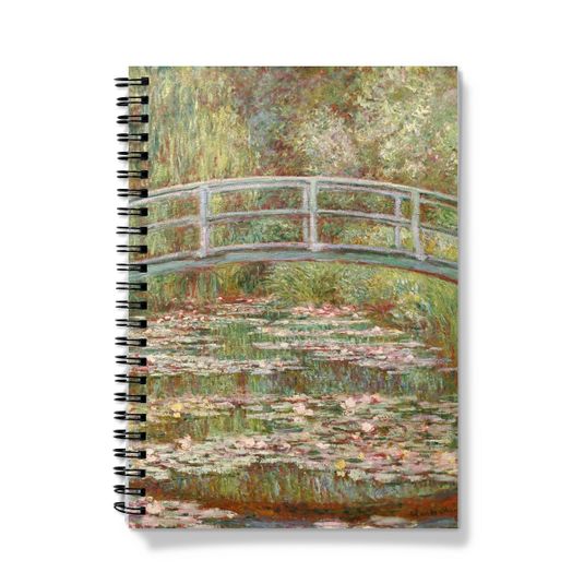 Bridge Over a Pond of Water Lilies, Claude Monet 1899 Notebook Smartify Essentials