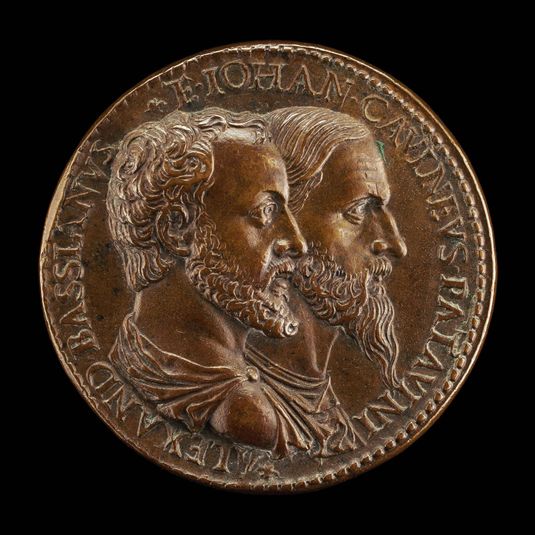 Alessandro Bassiano and the Medallist [obverse]