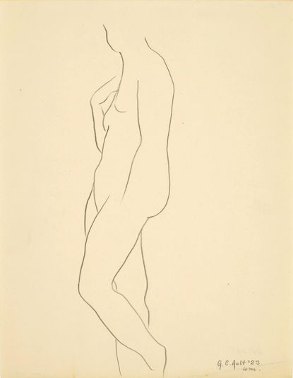 Untitled (standing female figure)