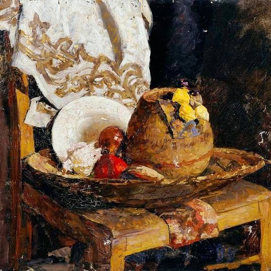 Still Life with Jug and Fruit