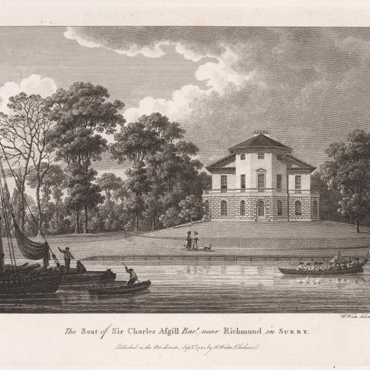 The Seat of Sir Charles Afgill, Bart., near Richmond in Surry