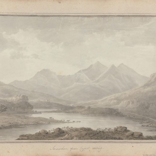 Views in England, Scotland and Wales: Snowdon, from Capel Cerrig