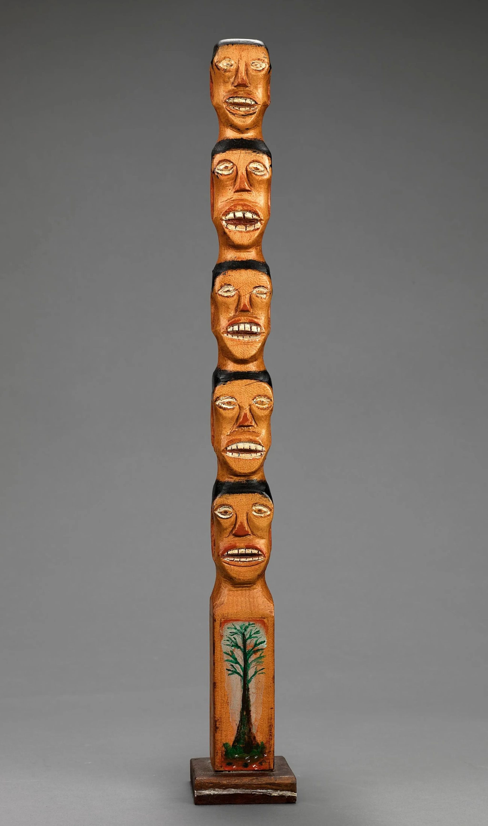 Untitled (Family Tree Totem)