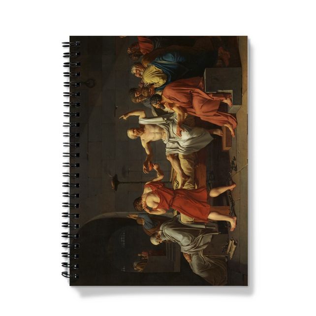The Death of Socrates, Jacques Louis David Notebook Smartify Essentials