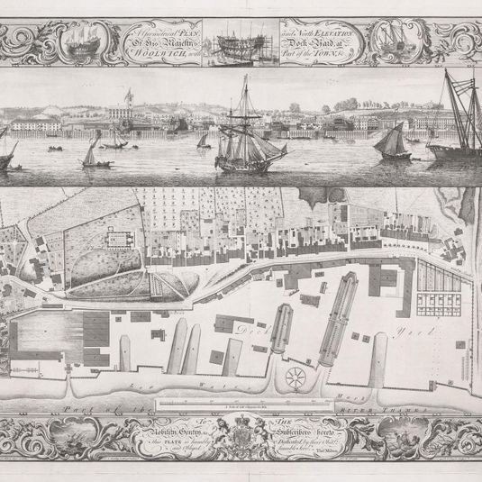 Geometrical Plan of his Majesty's Dockyard, at Woolwich