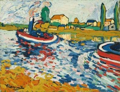 Tugboat on the Seine, Chatou