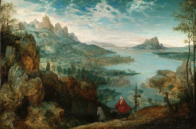 Landscape with the Flight into Egypt (Bruegel)