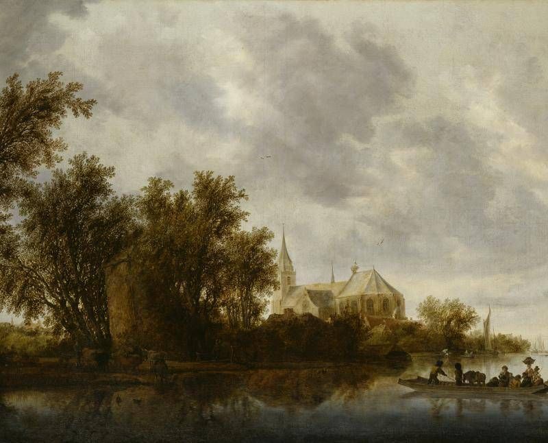 Landscape with a Ferry