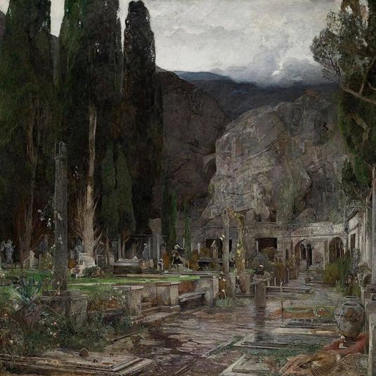 The Cemetery of Gravosa near Ragusa