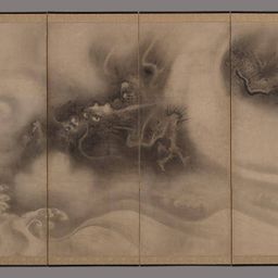 Japanese Screen Painting
