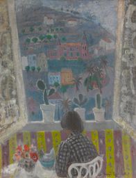 Window into Menton by Anne Redpath