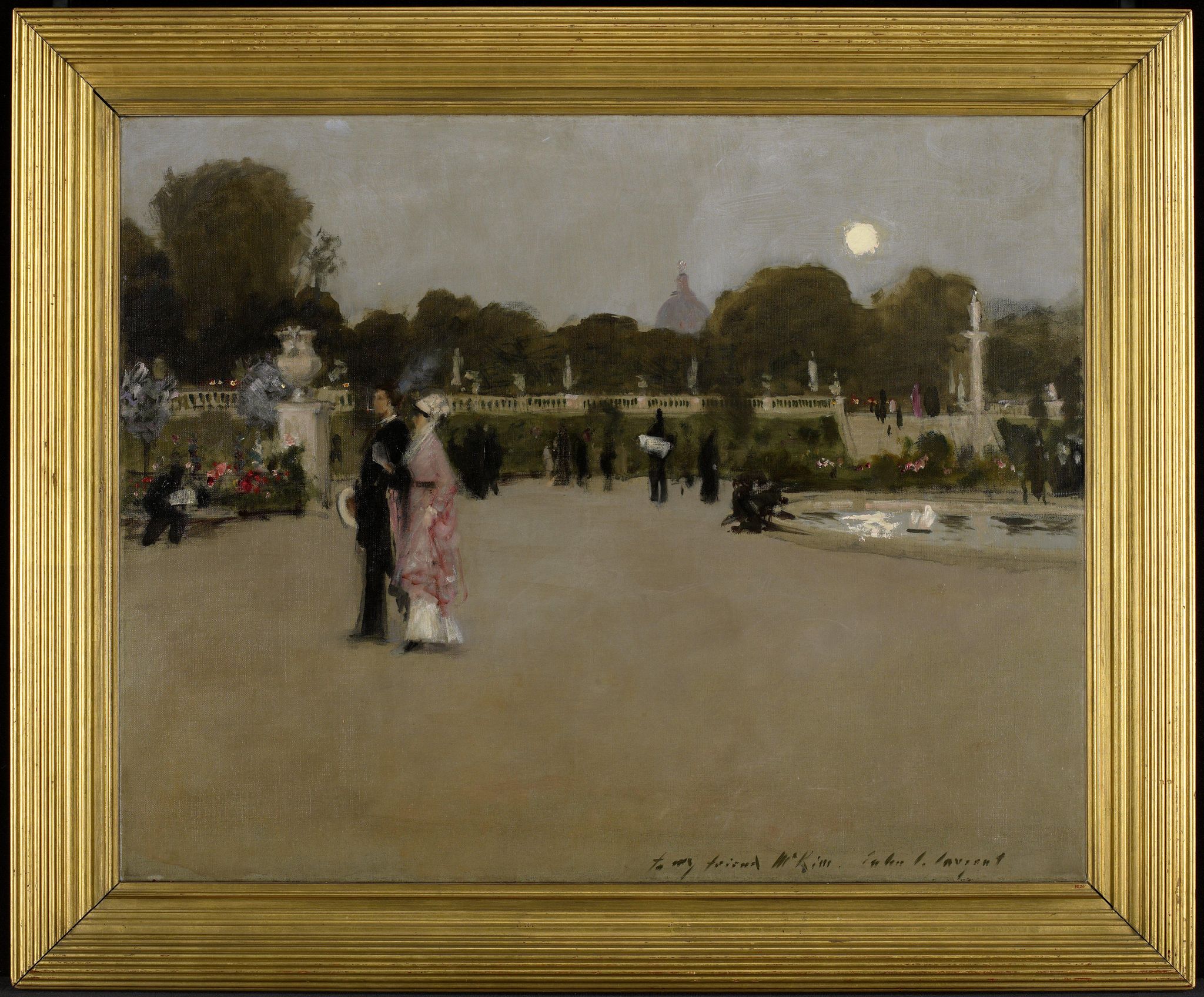 Luxembourg Gardens at Twilight