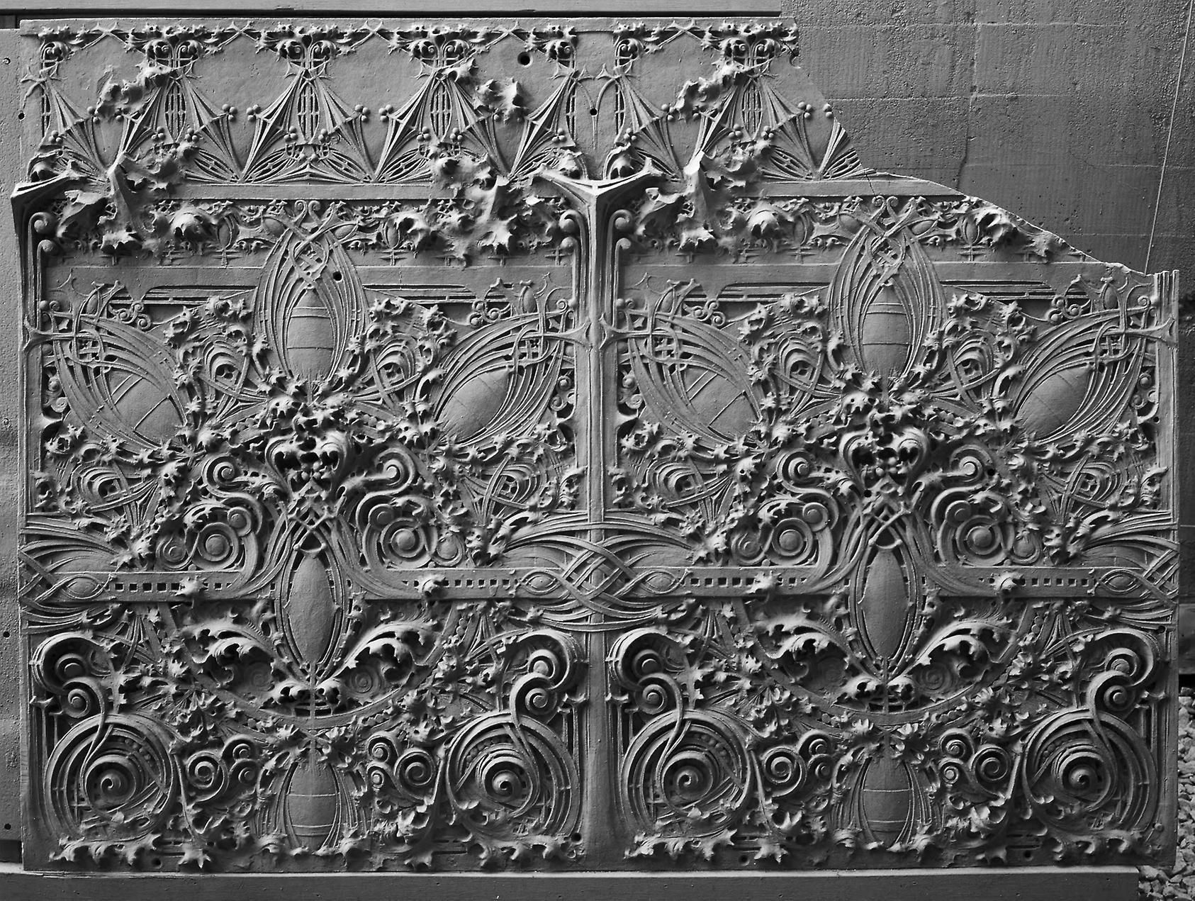 Gage Building: Spandrel Panel from the First Floor Facade