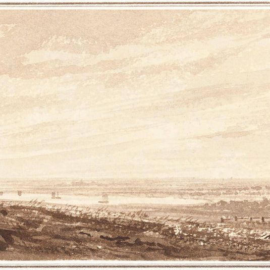 Figures Overlooking a Bay near the Mouth of the Paye, Lincolnshire
