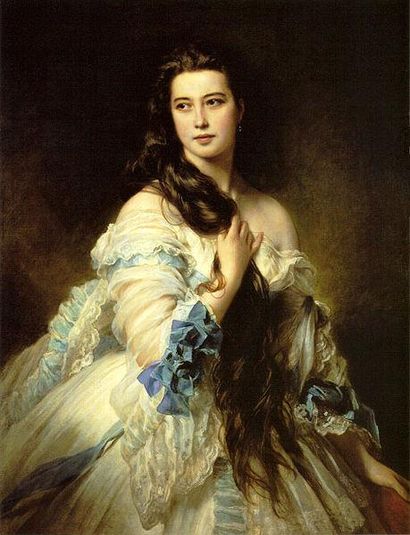 Portrait of Barbara Dmitrievna Mergassov Rimsky-Korsakova