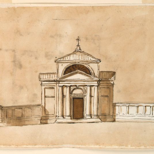 Elevation of a Church for Monte Vergine