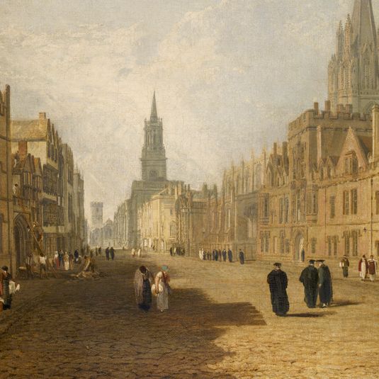 View of the High Street, Oxford