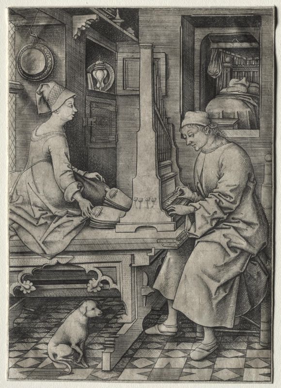 The Organ Player and His Wife