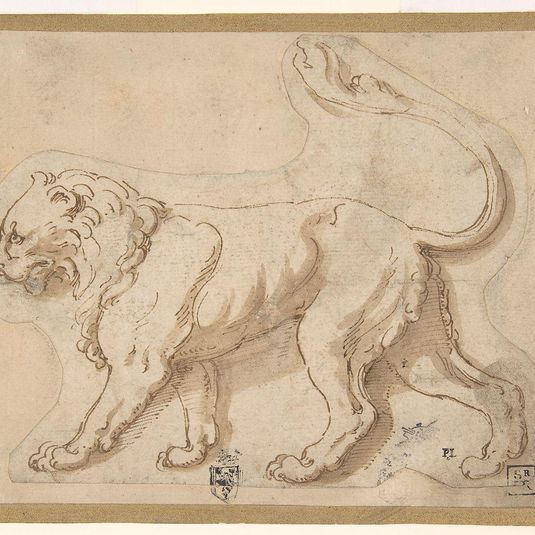 A Lion in Profile Facing to the Left ("Leo")