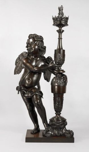 Candlestick from a Calvary Group