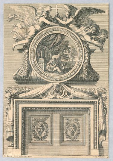 Design for Mantlepiece, from "Cheminées a la Modern"
