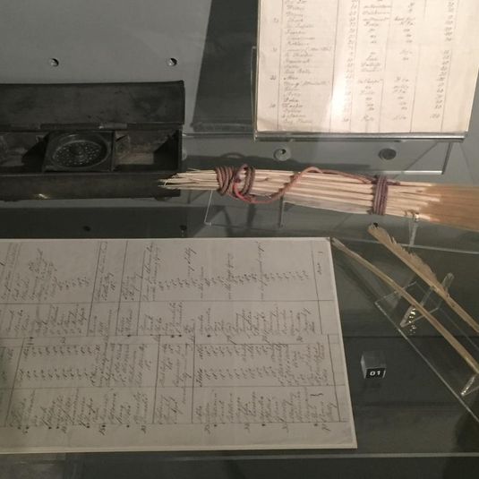 Writing implements, late 1700s or early 1800s