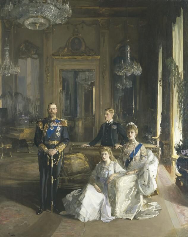 The Royal Family at Buckingham Palace, 1913