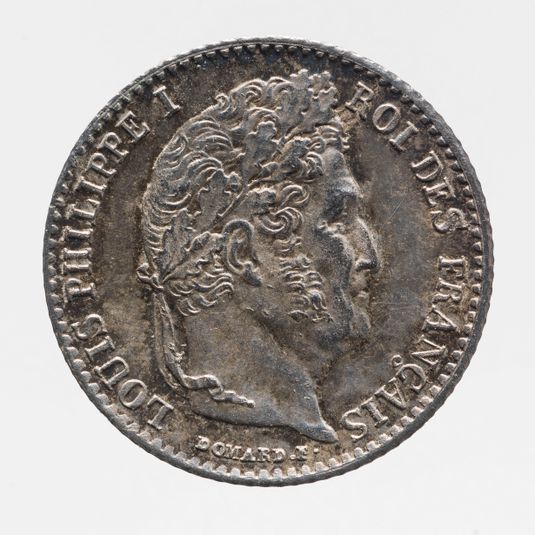 Pièce de 25 centimes de franc de Louis-Philippe, 1847