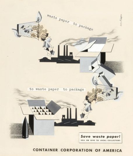 Waste Paper to Package, from the Early Series