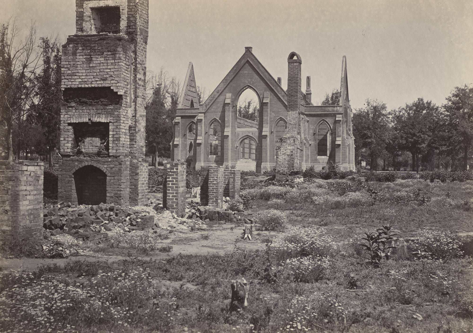 Ruins in Columbia, South Carolina from the album Photographic Views of Sherman's Campaign