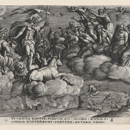 The Triumph of Eternity on Death, from The Triumph of Petrarch