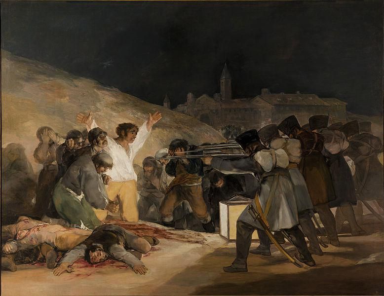 Den 3 maj 1808 i Madrid: arkebuseringen