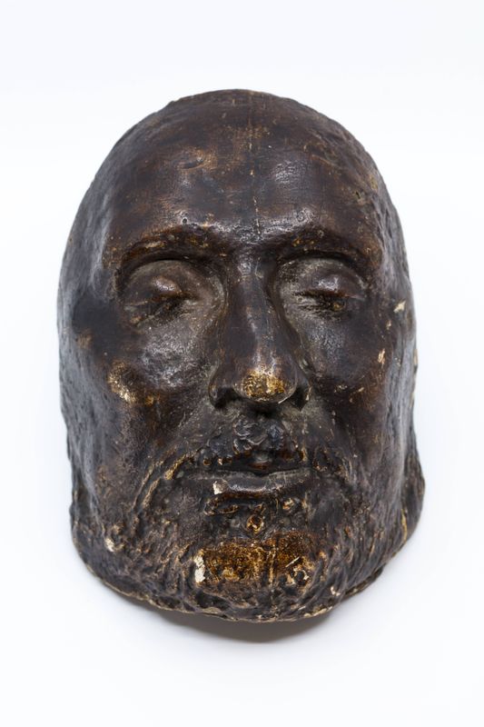Death mask of Oliver Cromwell