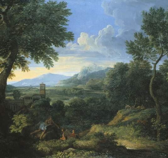 Landscape near Rome