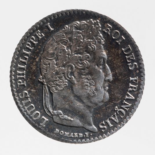 Pièce d'un quart de franc de Louis-Philippe, 1840
